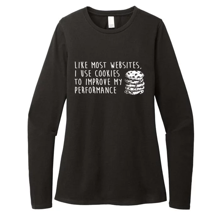 Cookie Tester Chocolate Chip Baker Improve Christmas Gift Womens CVC Long Sleeve Shirt