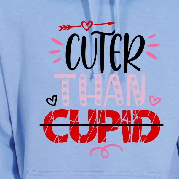 Cuter Than Cupid Valentine's Day Gift Unisex Surf Hoodie