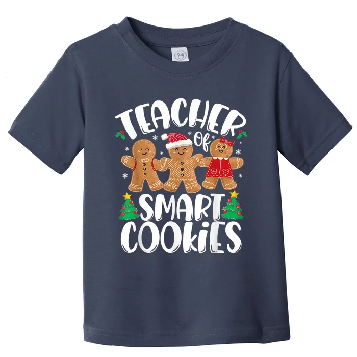 Christmas Teacher Cute Gingerbread Cookies Toddler T-Shirt