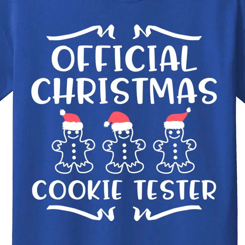 Cookie Tester Chocolate Chip Baker Offiicial Christmas Great Gift Kids T-Shirt