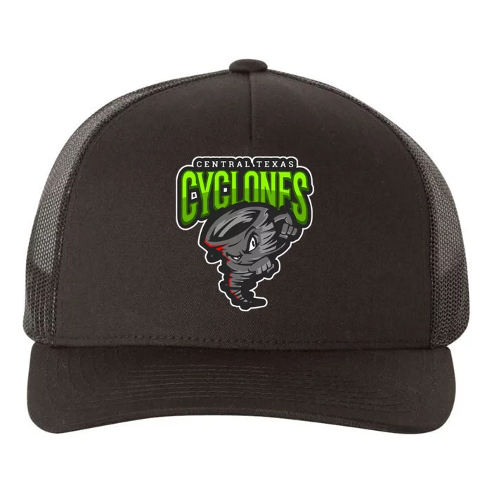 Central Texas Cyclones Merch Yupoong Adult 5-Panel Trucker Hat