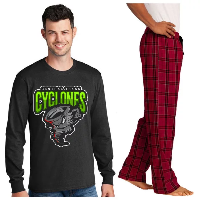 Central Texas Cyclones Merch Long Sleeve Pajama Set