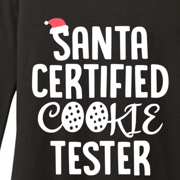 Cookie Tester Chocolate Chip Baker Professional Christmas Cute Gift Womens CVC Long Sleeve Shirt