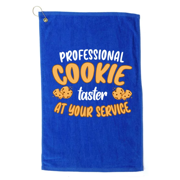 Cookie Tester Chocolate Chip Baker Professional Christmas Gift Platinum Collection Golf Towel