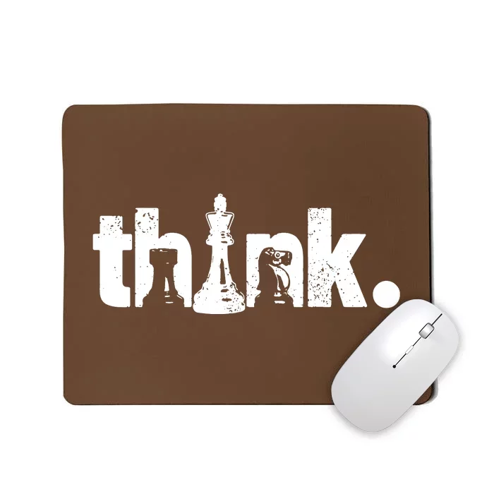 Chess Think Mousepad