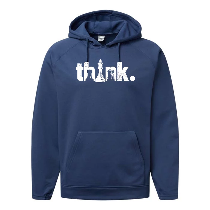 Chess Think Performance Fleece Hoodie