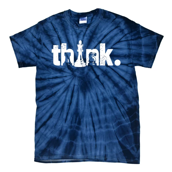 Chess Think Tie-Dye T-Shirt