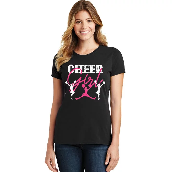 Cheer Team Cheerleading Cheering  Cheerleader Women's T-Shirt