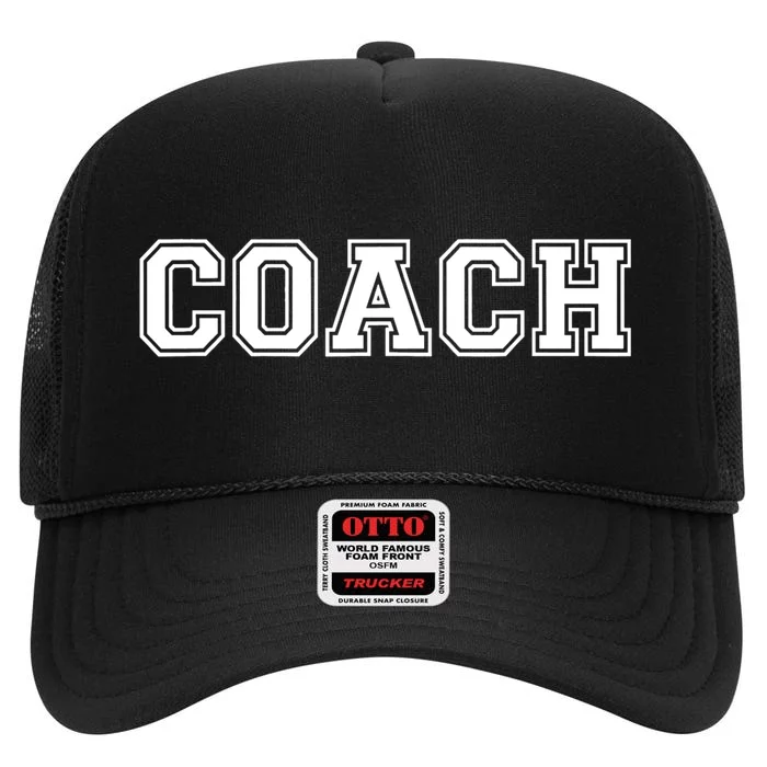 Coach TShirt High Crown Mesh Trucker Hat