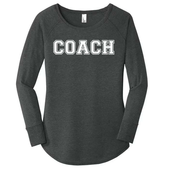 Coach TShirt Women's Perfect Tri Tunic Long Sleeve Shirt