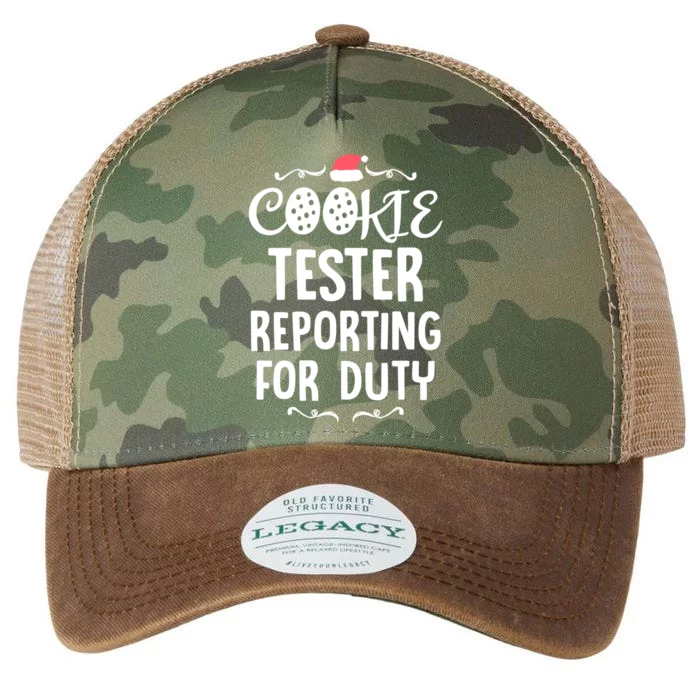 Cookie Tester Chocolate Chip Baker Reporting Christmas Gift Legacy Tie Dye Trucker Hat