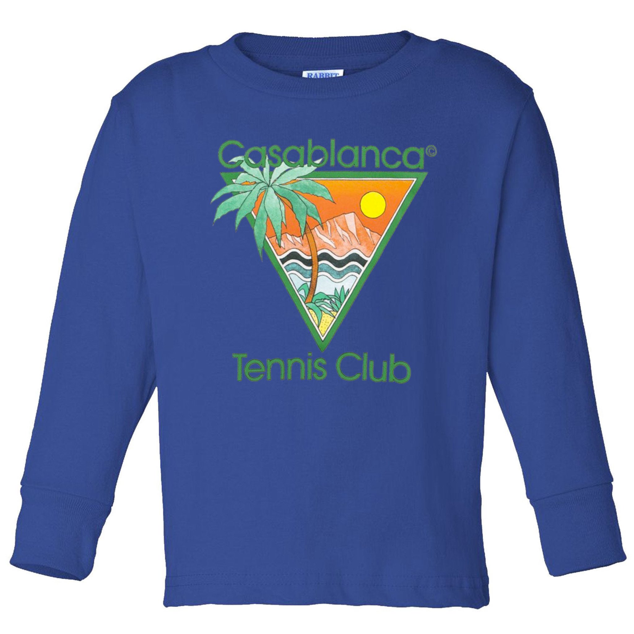 Casablanca Tennis Club Cute Gift Toddler Long Sleeve Shirt
