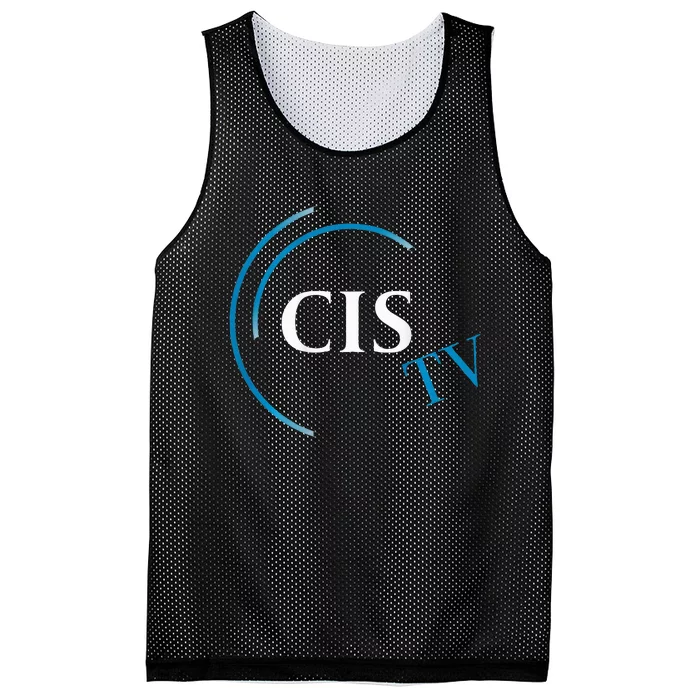 Cis Tv Crew Pocket Logo Mesh Reversible Basketball Jersey Tank