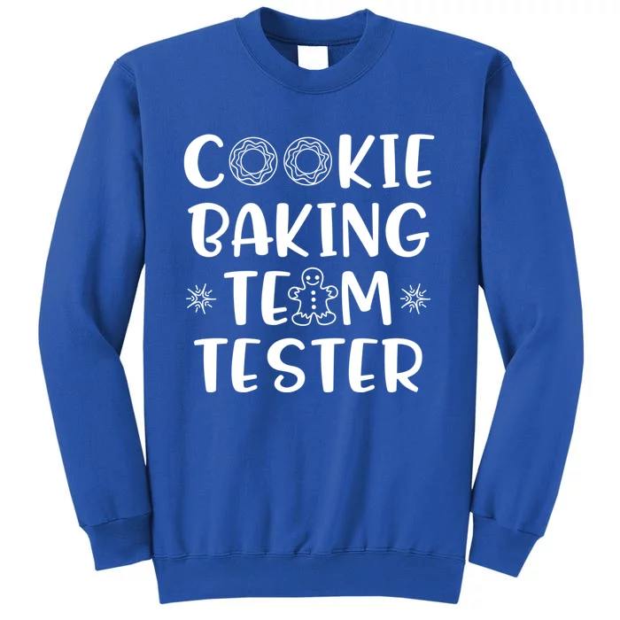 Cookie Tester Chocolate Chip Baker Tasting Christmas Gift Tall Sweatshirt