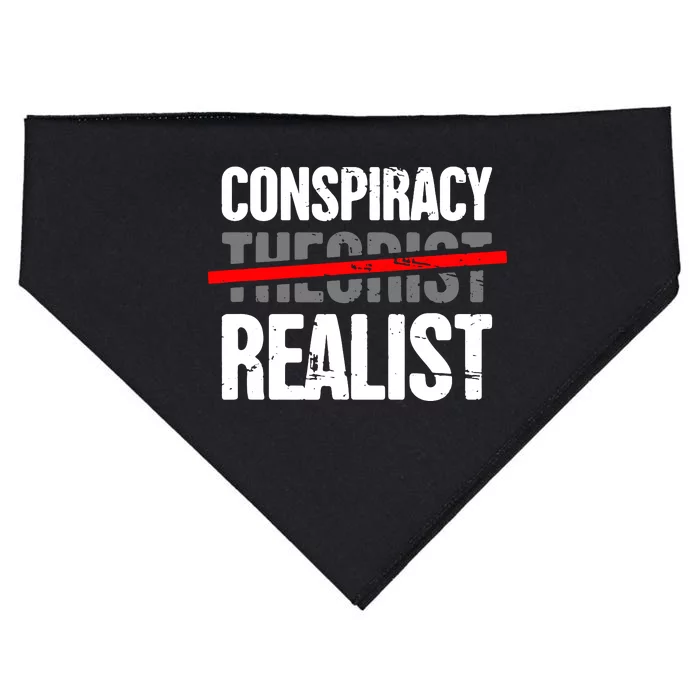 Conspiracy Theory USA-Made Doggie Bandana