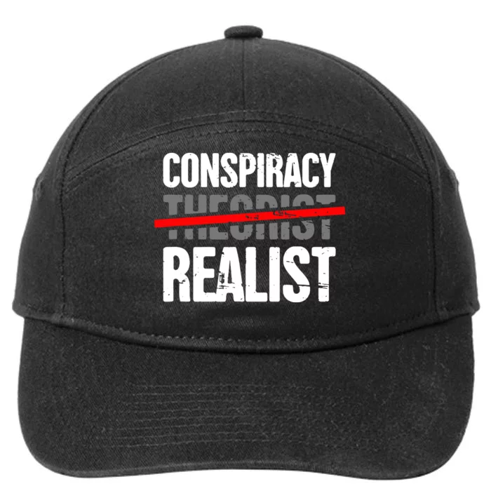 Conspiracy Theory 7-Panel Snapback Hat