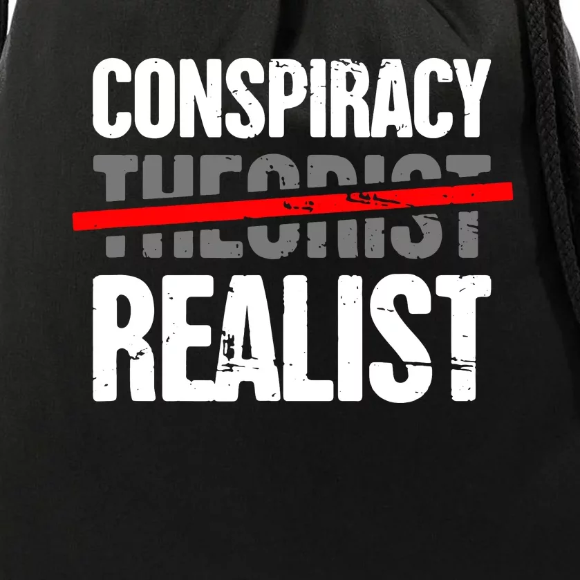 Conspiracy Theory Drawstring Bag