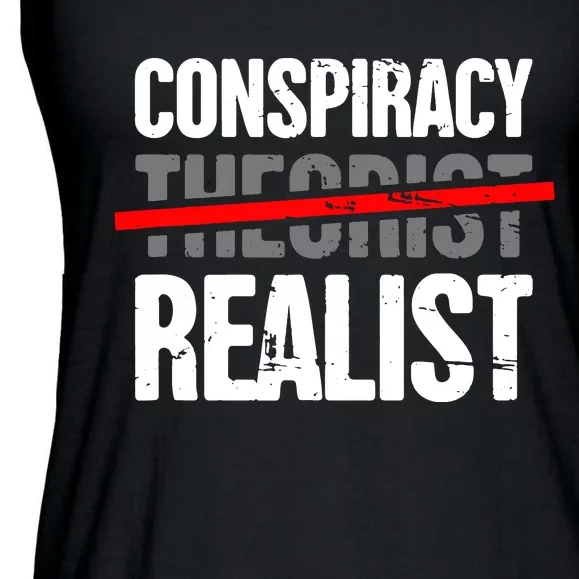 Conspiracy Theory Ladies Essential Flowy Tank