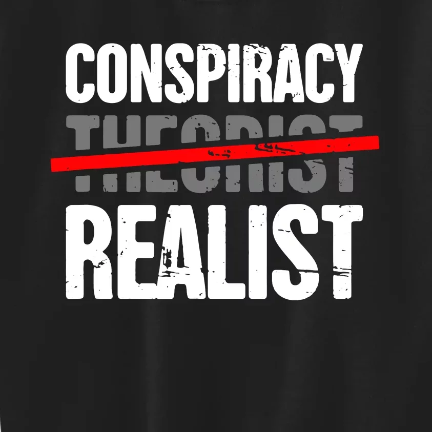 Conspiracy Theory Kids Sweatshirt