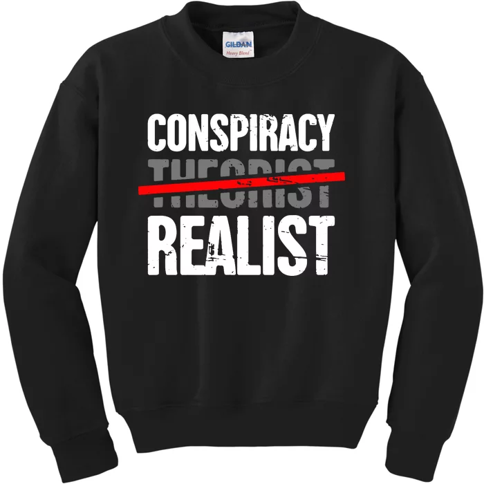 Conspiracy Theory Kids Sweatshirt