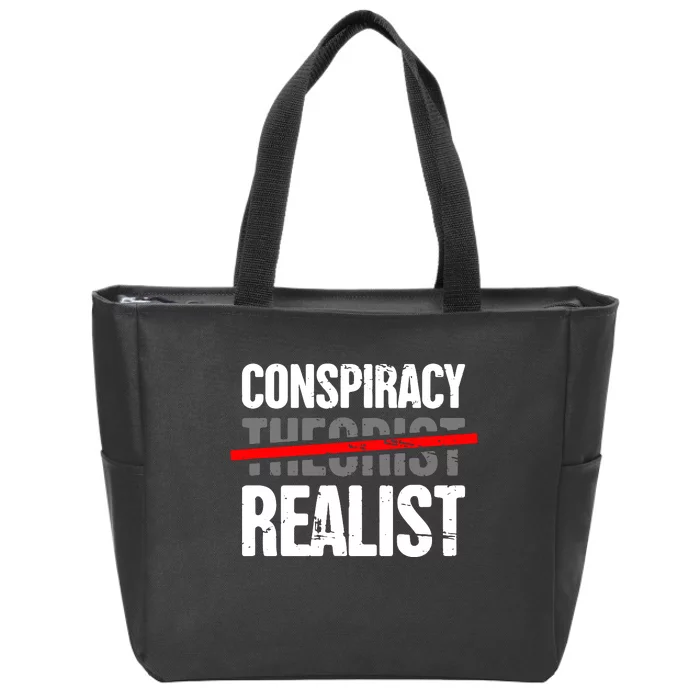 Conspiracy Theory Zip Tote Bag