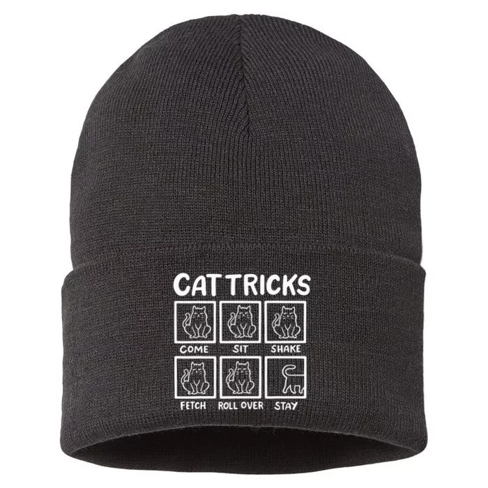 Cat Tricks Sustainable Knit Beanie