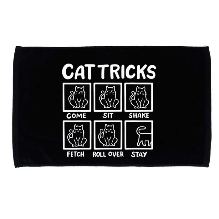 Cat Tricks Microfiber Hand Towel