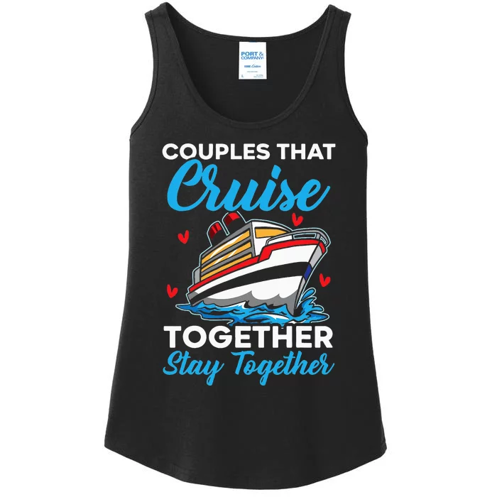 Couples That Cruise Together Stay Together Cruising Ladies Essential Tank