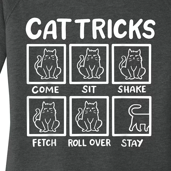 Cat Tricks Women's Perfect Tri Tunic Long Sleeve Shirt