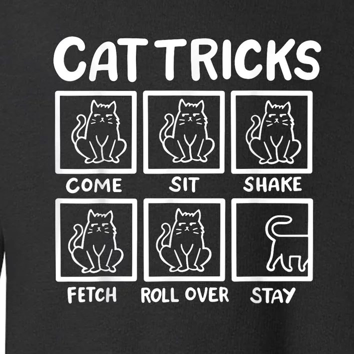 Cat Tricks Toddler Sweatshirt