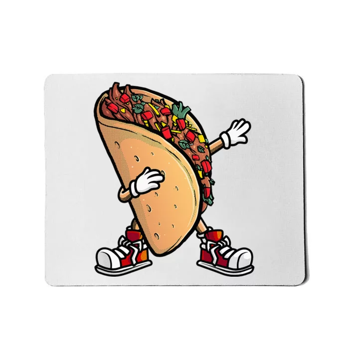 Cool Taco Cinco De Mayo Fiesta Mexican Food Mousepad