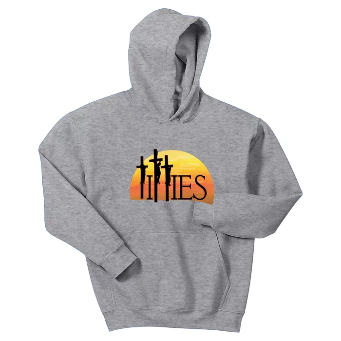 Crucifixion TITTIES Kids Hoodie