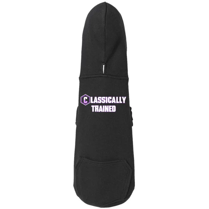 Classically Trained Doggie 3-End Fleece Hoodie