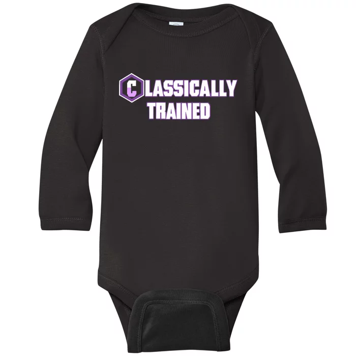 Classically Trained Baby Long Sleeve Bodysuit