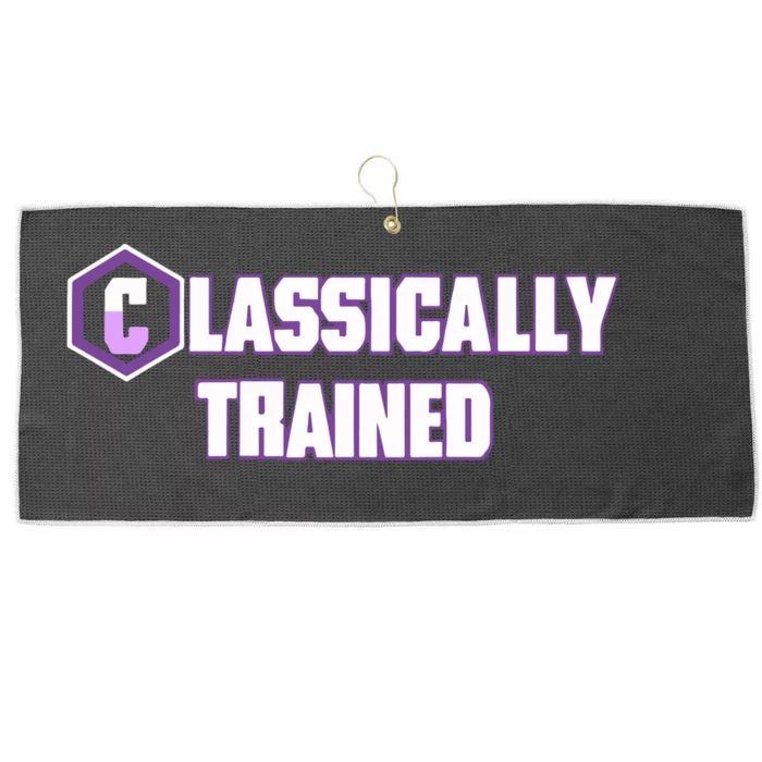 Classically Trained Large Microfiber Waffle Golf Towel