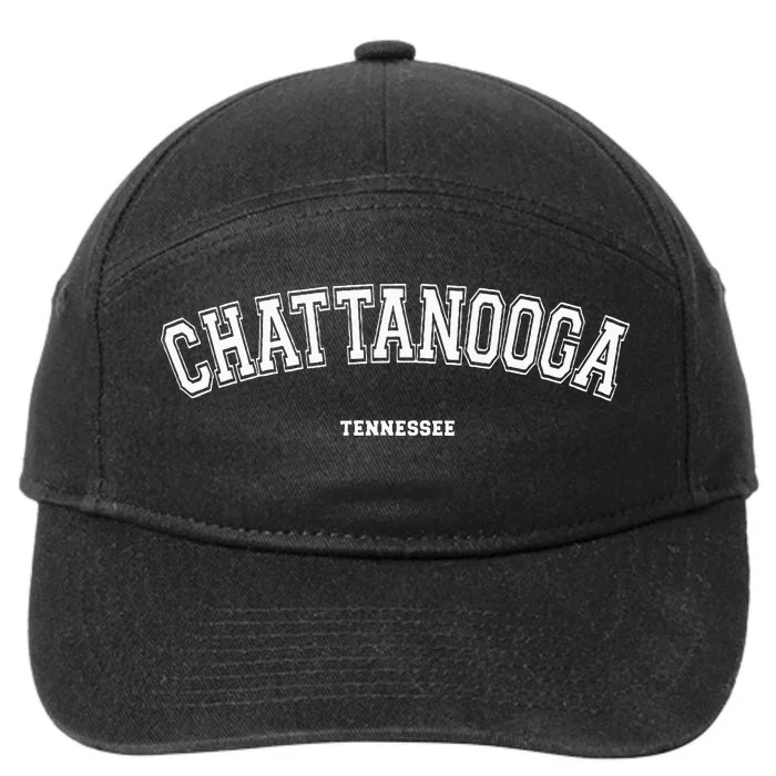 Chattanooga Tennessee 7-Panel Snapback Hat