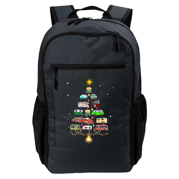 Christmas Tree Camper Vehicles Camping RVing Trailers Daily Commute Backpack