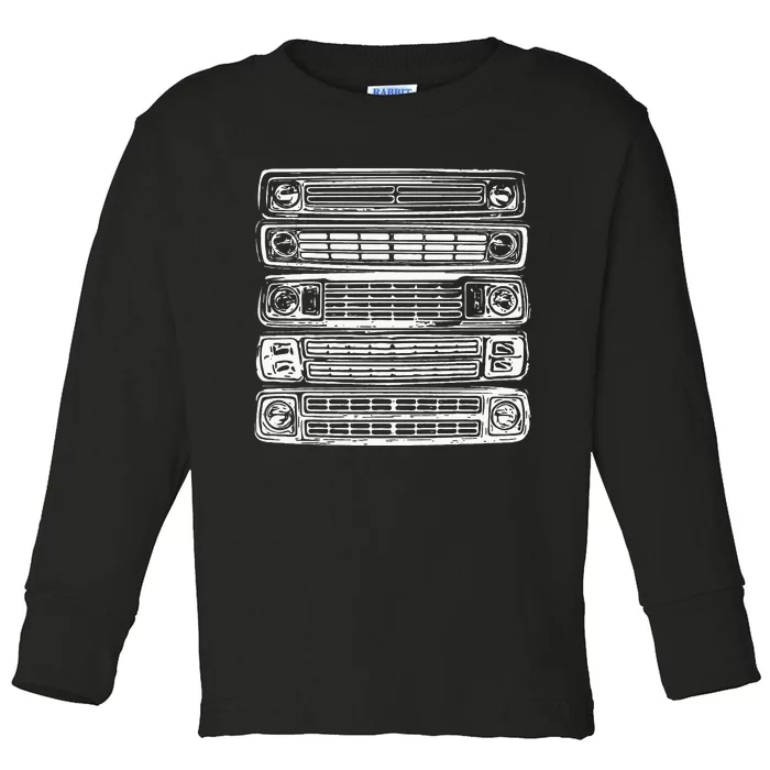 Classic Truck Toddler Long Sleeve Shirt