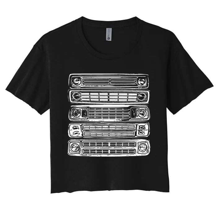 Classic Truck Women's Crop Top Tee