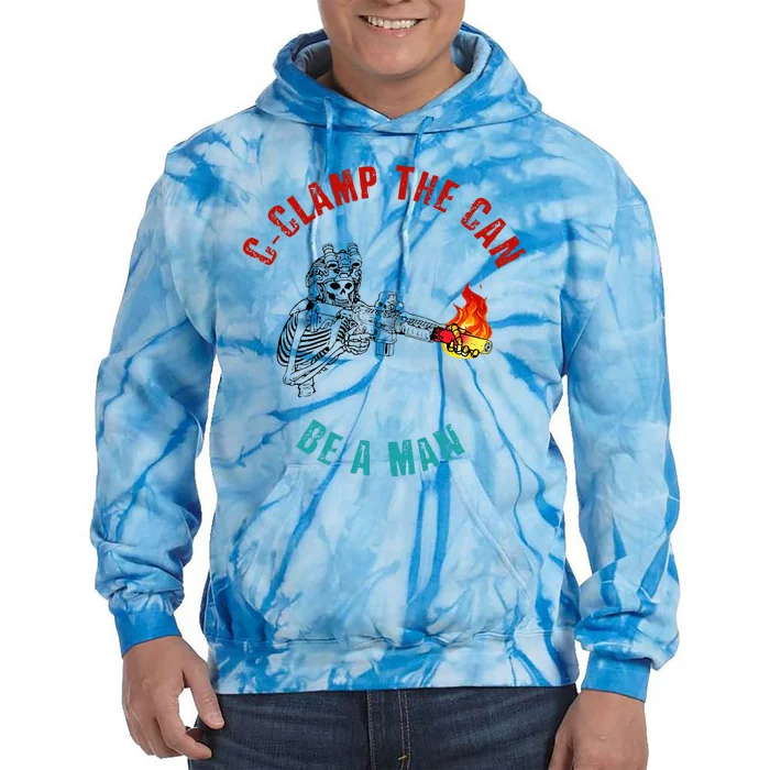 CClamp The Can Be A Man Funny Tie Dye Hoodie