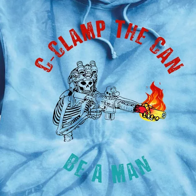 CClamp The Can Be A Man Funny Tie Dye Hoodie