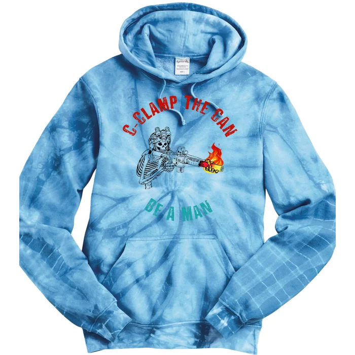 CClamp The Can Be A Man Funny Tie Dye Hoodie