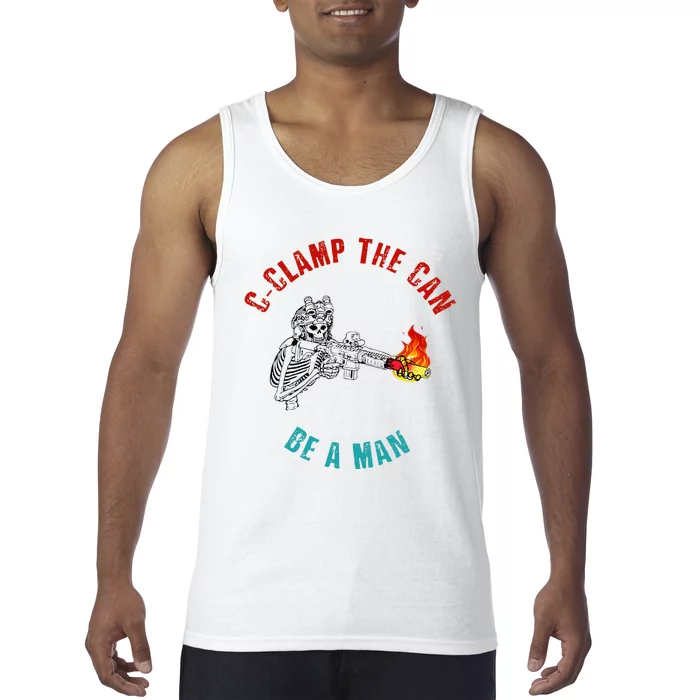 CClamp The Can Be A Man Funny Tank Top