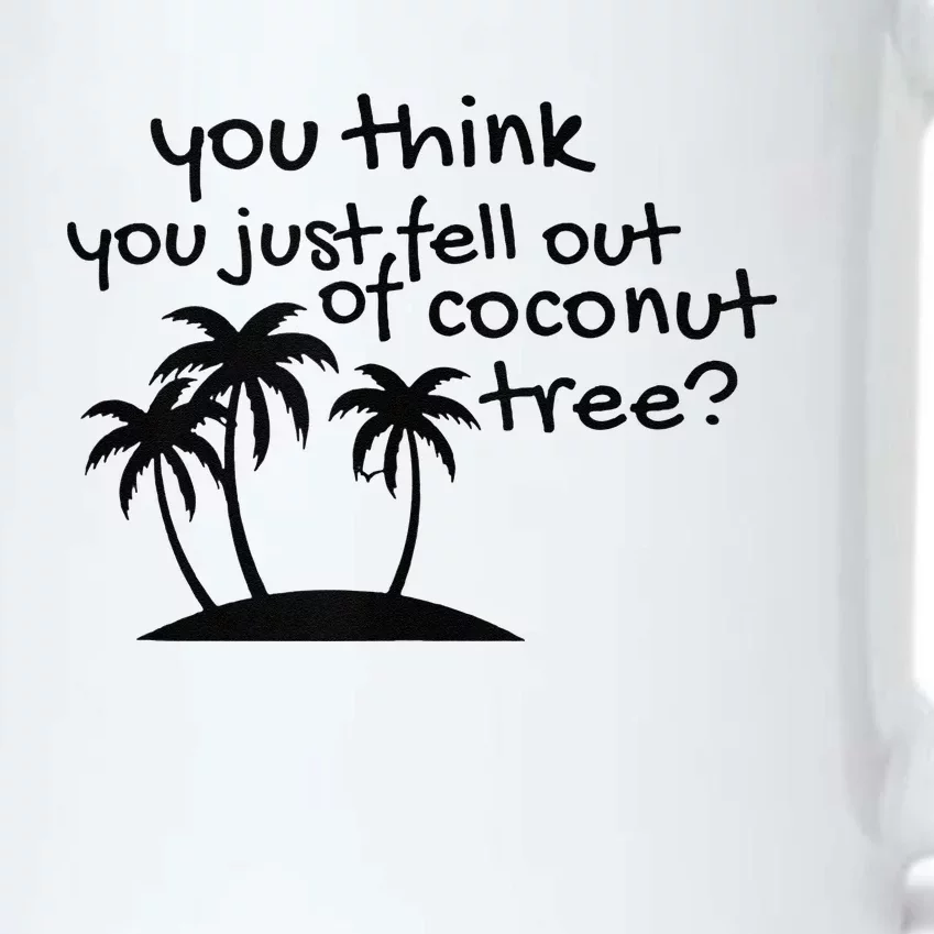 Coconut Tree Campaign Slogan 24 Kamala Statement Democrat Black Color Changing Mug