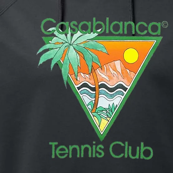 Casablanca Tennis Club Performance Fleece Hoodie