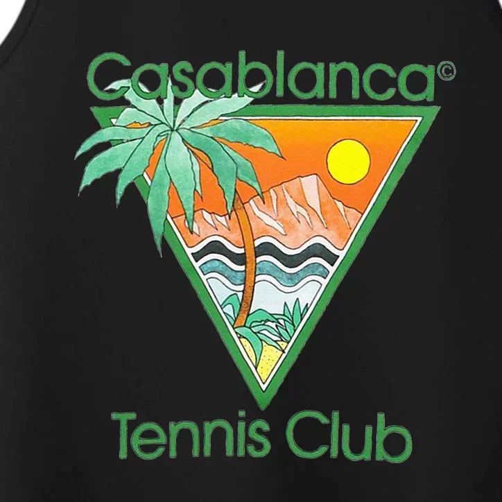 Casablanca Tennis Club Performance Tank