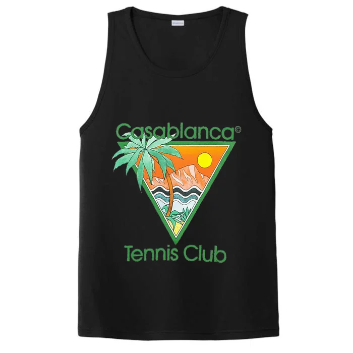 Casablanca Tennis Club Performance Tank