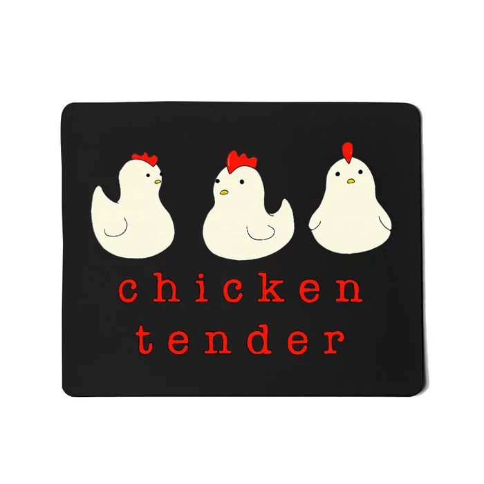 Chicken Tender Chicken Lady Farm Mousepad