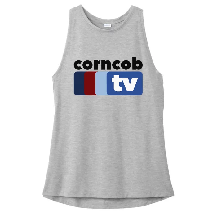 Corncob TV Ladies Tri-Blend Wicking Tank