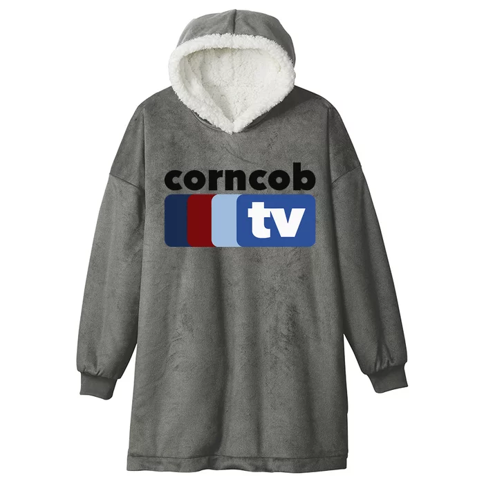 Corncob TV Hooded Wearable Blanket